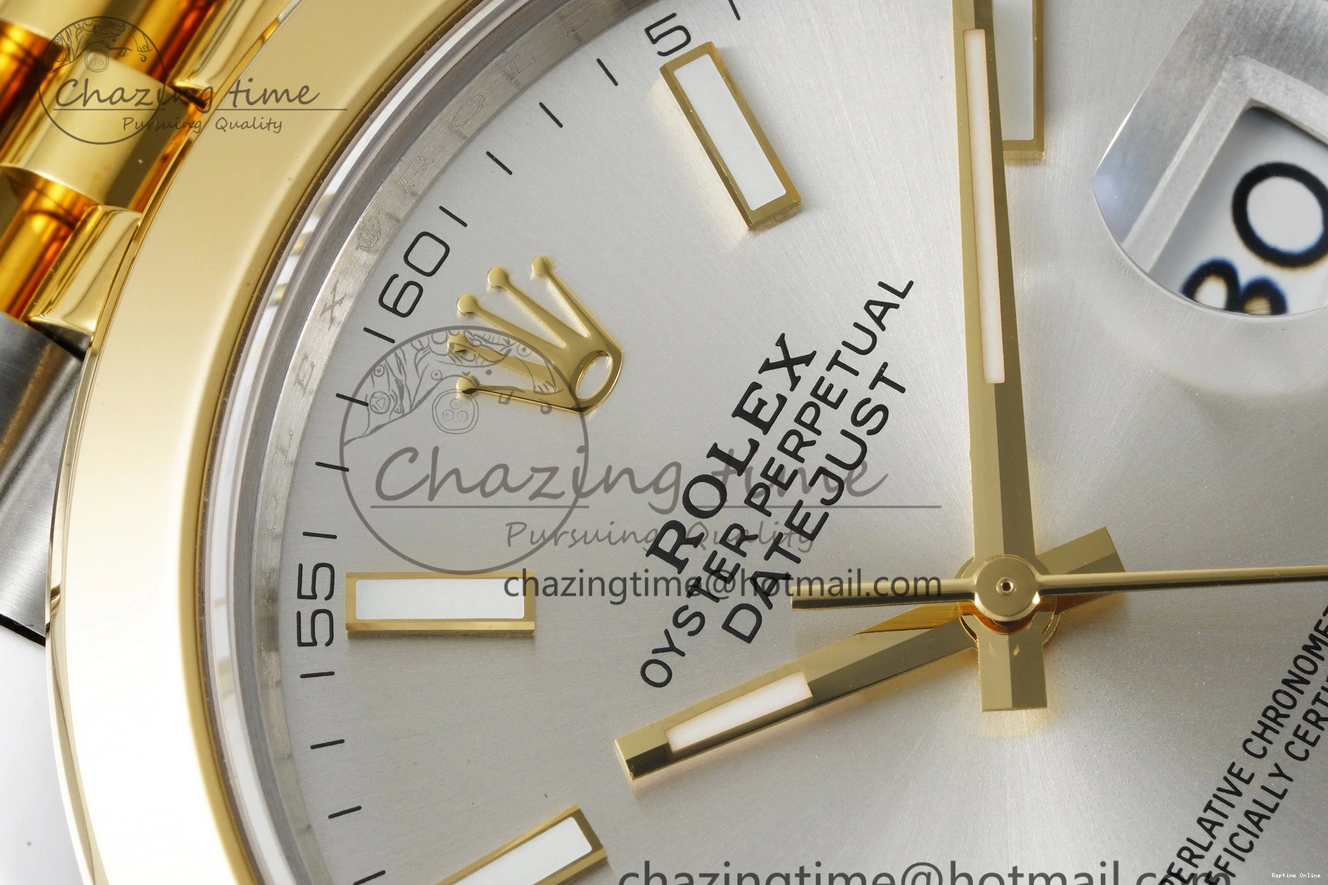 1226 Vibrant DateJust 41 SS YG Polished Bezel KING 1:1 Best Edition 904L Steel Silver Dial on Jubilee Bracelet VR 2224